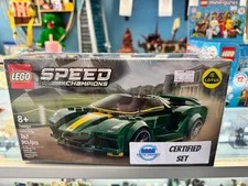 76907 Lotus Evija Speed Champions *ONLY ONE SET OF RIMS* - Certified