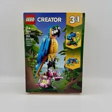 LEGO 31136 Creator 3 in 1 Exotic Parrot NEW Sealed Fish Frog
