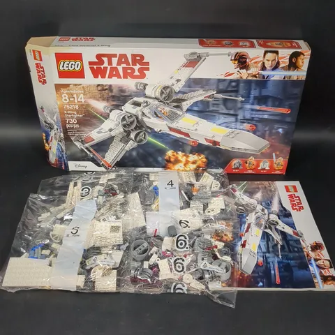 LEGO Star Wars 75218 X-Wing Starfighter Missing Bags 1 & 2