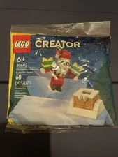 New LEGO Creator Christmas Chimney Fun with Santa #30692 60 pcs