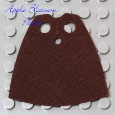 NEW Genuine Lego Minifig DARK BROWN CAPE - Star Wars/Castle Troll Cape Neck Gear