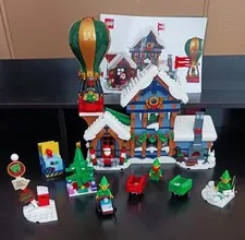 Lego Icons 10339 Santa’s Post Office Complete Build w/ 5 figures 1 Manual NO Box