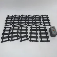 LEGO 9V Battery Box - Power Functions - Electric Working Train CITY W/ 11 Tracks