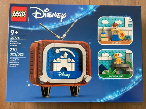 LEGO Disney Classic Animation Scenes 40774 TV Set GWP Promo