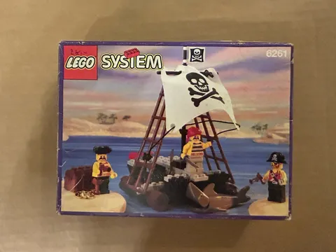 LEGO Pirates: Raft Raiders (6261)-Brand New In Factory Sealed Box