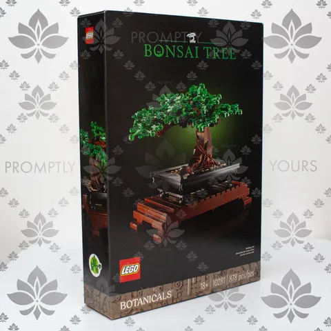 LEGO Icons Botanical Collection Bonsai Tree 10281 Adult Building Set 878 Pcs NEW
