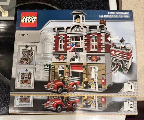 LEGO Advanced Models: Fire Brigade (10197). No Box. Adult Owned.