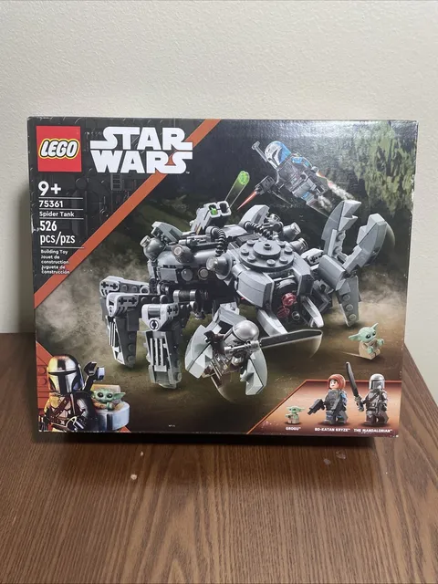 LEGO Star Wars 75361 Spider Tank Retired Set Brand New In Sealed Box