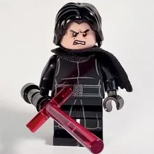 STAR WARS KYLO REN MINIFIG ✴ SW0717 ✴ Sequel Trilogy ✴ Incl. Cape & Lightsaber