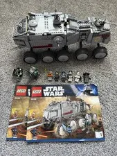LEGO Star Wars 8098 Clone Turbo Tank W/ Minifigures & Instructions Vintage Rare