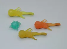 LEGO Part # 57555 Bionicle Squid Rubber Ammo Trans yellow orange blue leech
