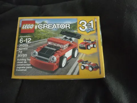 New LEGO CREATOR: Red racer (31055) 3 In 1, 72 Pieces Unopened 