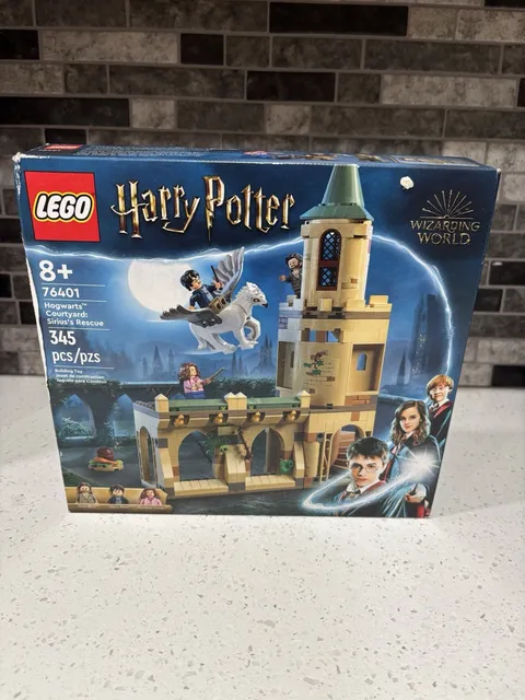 New Lego Harry Potter Hogwart's Courtyard Sirious's Rescue 76401 Sealed *READ*