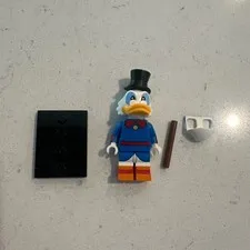 LEGO Scrooge McDuck Disney Series 2 Minifigure 71024 with Baseplate