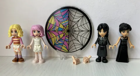 LEGO WEDNESDAY ADDAMS Minifigures Lot of 6 Enid Sinclair Thing Nevermore 76781