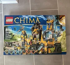 LEGO Legends of Chima 70010 Lion CHI Temple 1258 pcs 8-14, Sealed, Scuffed Box