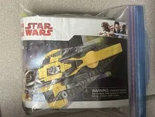 LEGO Star Wars Anakin's Jedi Starfighter (75214)Complete w/minifigures