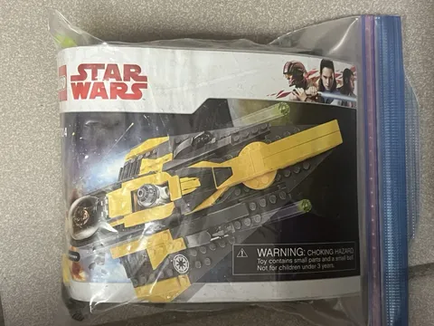 LEGO Star Wars Anakin's Jedi Starfighter (75214)Complete w/minifigures