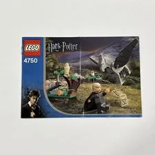 [ Instruction Manual ONLY ] Lego 4750 Harry Potter Draco’s Encounter