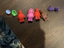 Lego Factory Prototype Minifigure And Parts Lot Rare