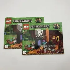 LEGO 21143 Minecraft Nether Dark Portal Adventure Model With Possible Missing Pa