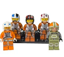 LEGO Minifigure Star Wars 75102 Pilot Lot Set Bulk Sale