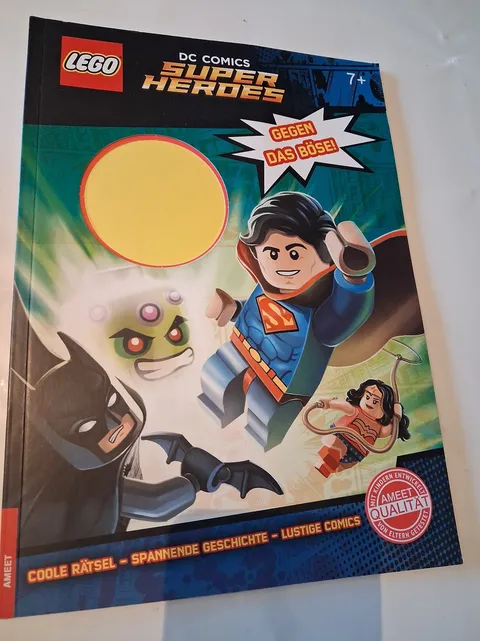 Lego DC Comics Super Heroes Album, Ameet, No Figure, For Collectors, Like New