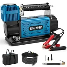 Kohree 12V Air Compressor 7.06 Cfm Tire Inflator Heavy Duty Tire Pump Max 150