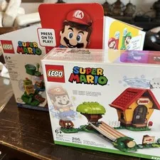 LEGO Super Mario Starter + Mario’s House & Yoshi ~ 2 New  (71367) (71360)