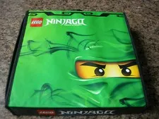 NEW LEGO Ninjago BATTLE ARENA Carrying Storage Case with handle 12"x12" 2012