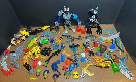 Lego Bionicle Hero Factory  Masks Weapons Armor Parts pieces bulk lot
