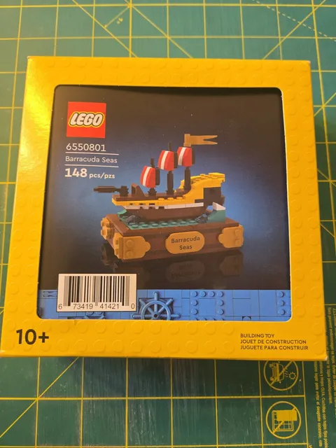 Lego 6550801 Barracuda Seas Limited Edition 148 pieces GWP NEW IN BOX