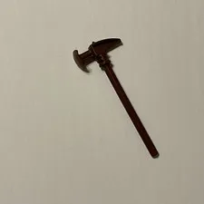 LEGO Bionicle Weapon Long Axle Hammer 1 x 10 40581  - Brown