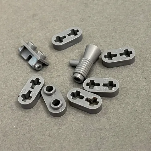Lego 41677 3938 4349 35480 Dark Blue Gray Parts Pieces Lot of 8