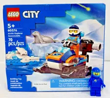 LEGO (60376) City: Arctic Explorer Snowmobile New Sealed Retired Snow Winter