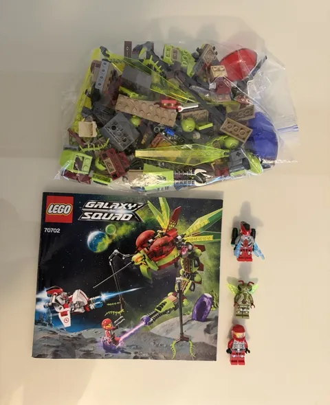 LEGO Galaxy Squad 70702 Warp Stinger Complete w/ Instructions No Box Retired