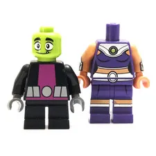 Lego DC Partial Beast Boy & Damaged Starfire Minifigure Parts Replacement Pieces