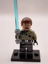 Star Wars Kanan Jarrus (Black Eyebrows) Custom Lego Minifigure 75053 The Ghost