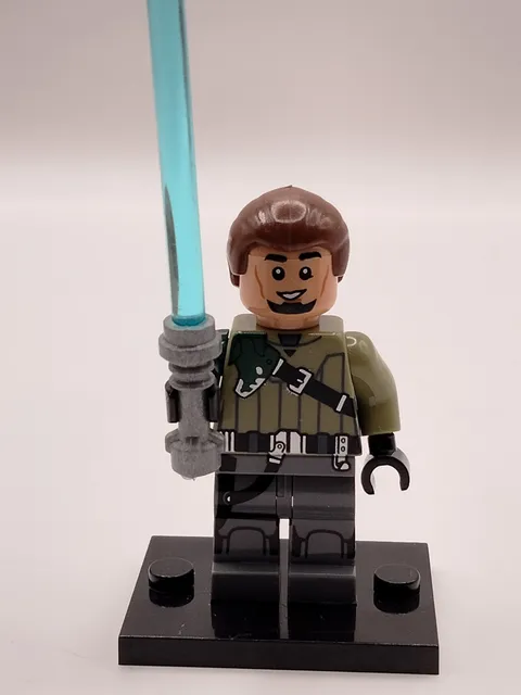 Star Wars Kanan Jarrus (Black Eyebrows) Custom Lego Minifigure 75053 The Ghost