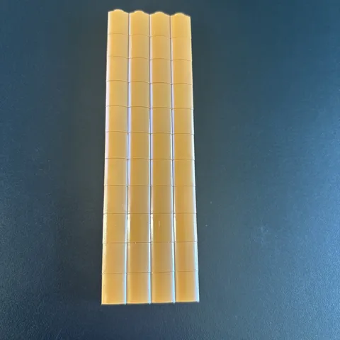 11x LEGO 30137 1x4 Brick Log Medium Nougat