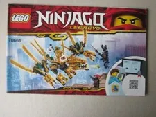 Lego System Building Instructions Instruction Ninjago 70666 Legacy