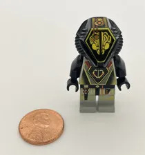 Lego SPACE UFO Zotaxian Alien Alpha Draconia Minifigure Vintage sp045