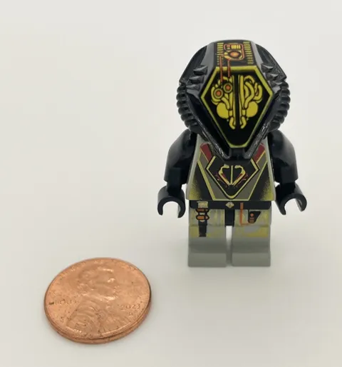 Lego SPACE UFO Zotaxian Alien Alpha Draconia Minifigure Vintage sp045