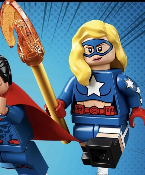 LEGO DC Super Heroes Series Figures Stargirl Minifigure From Set 71026