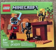 LEGO Minecraft: The Nether Lava Battle (21266)