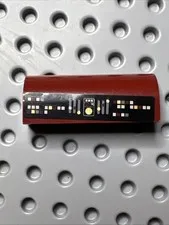 LEGO 6191pb003 Star Wars Venator 8039 Dark Red Instrument Replacement Slope
