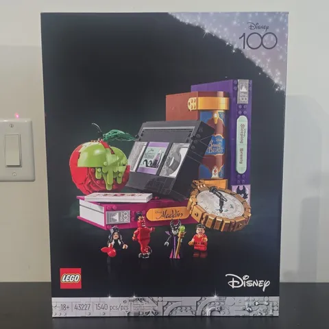 LEGO Disney Villain Icons 43227 Limited Edition UNOPENED BRAND NEW