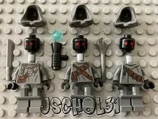 Lot of 3 LEGO Star Wars Offworld Jawa  Minifigures from Sandcrawler set 75453