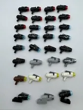 (31) LEGO Stud Shooter Blaster Gun Lot-Minifigure Weapon-Star Wars