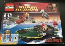 LEGO Marvel: Iron Man: Extremis Sea Port Battle (76006)- New Sealed Box